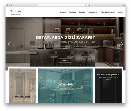WordPress theme Meksa Yapı - meksayapi.com