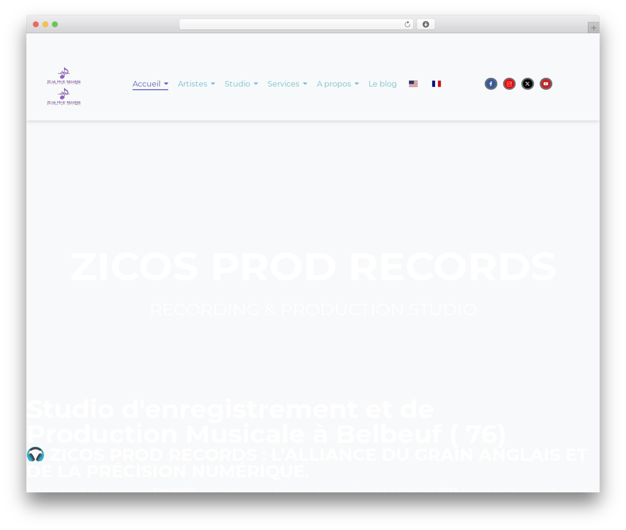 WP theme Sonaar - zicosprodrecords.com