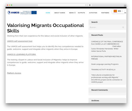 Modal_survey WordPress plugin - projectvamos.eu
