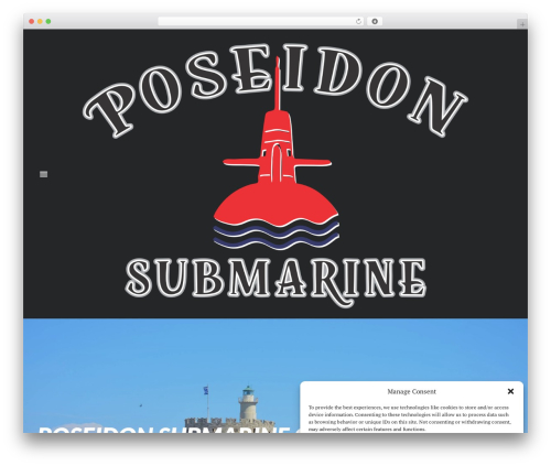 DiveIt WordPress theme - poseidonsubmarine.com