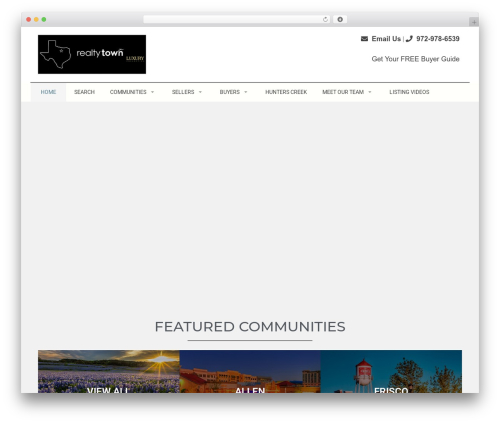 Equity theme WordPress - myrealtytown.com