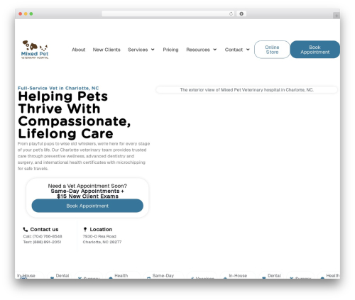 Hello Elementor top WordPress theme - mixedpet.com