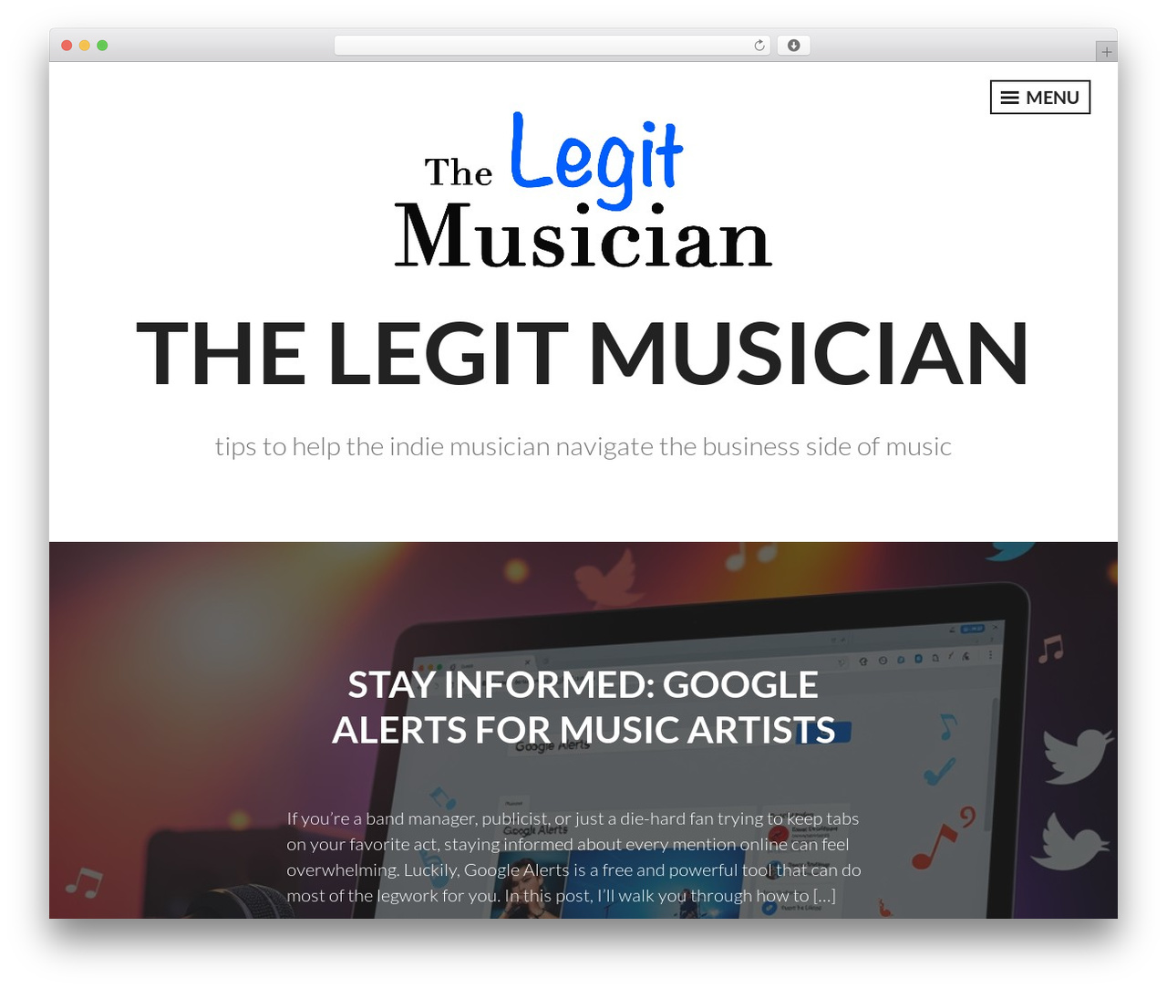 Intergalactic 2 WordPress theme - legitmusician.com Intergalactic 2 WordPress theme - legitmusician.com