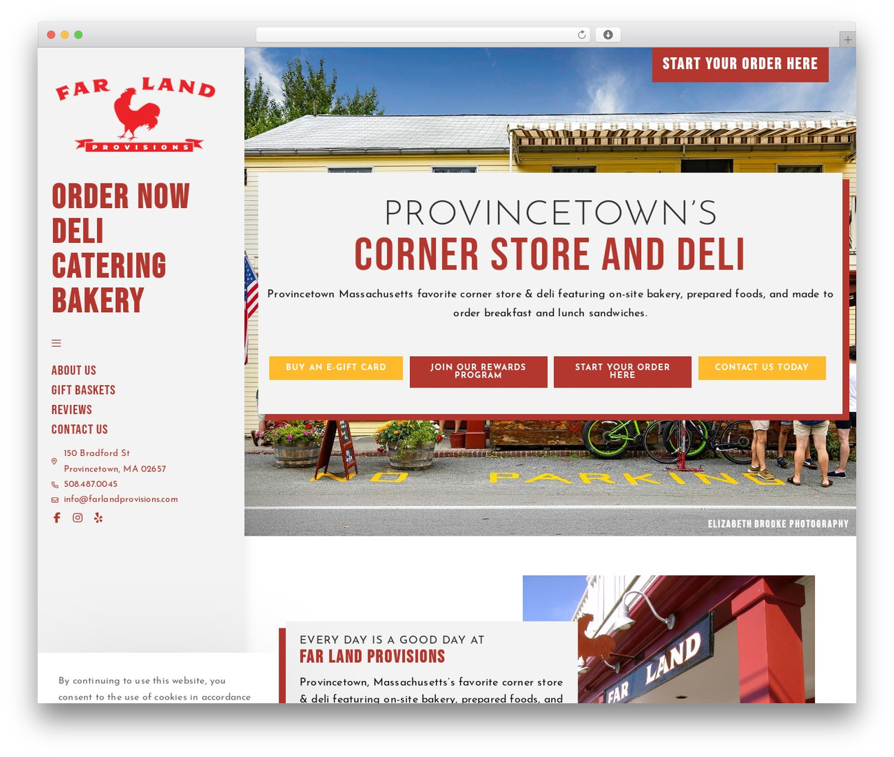 OceanWP free WordPress theme - farlandprovisions.com