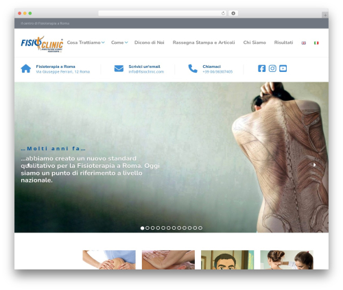 Physio-qt WordPress theme - fisioterapia-roma.it