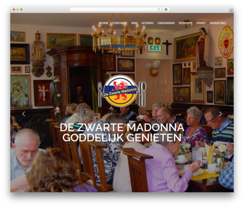 Polo best restaurant WordPress theme - dezwartemadonna.nl
