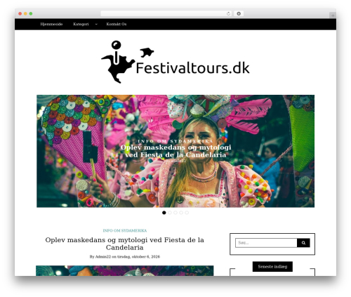 Theme WordPress Writee - festivaltours.dk Theme WordPress Writee - festivaltours.dk