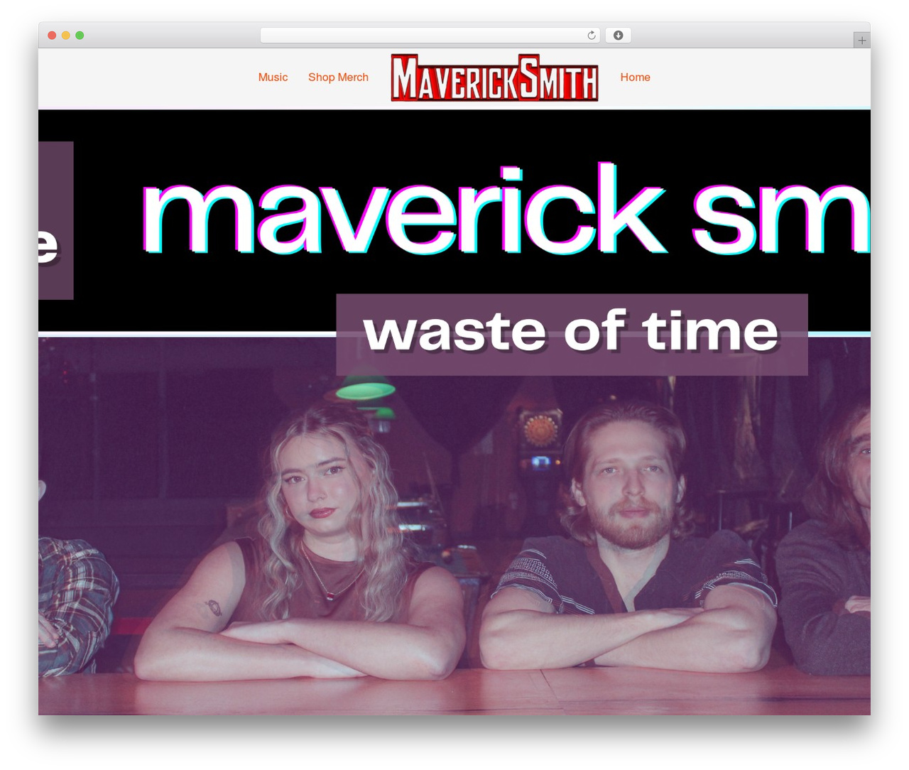 WordPress theme Beaver Builder Theme - mavericksmithband.com