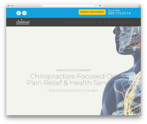 Touchy by bonfire WordPress plugin - santafechiropractor.com