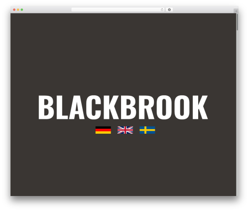 BLACKBROOK WordPress theme - sebastianschwarzbach.com