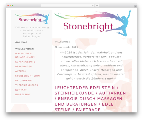 LeftSide WordPress theme - stonebright.ch