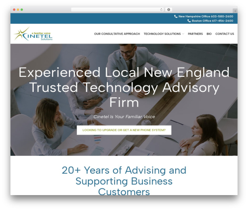 Reach Local WordPress theme for business - cinetel.biz