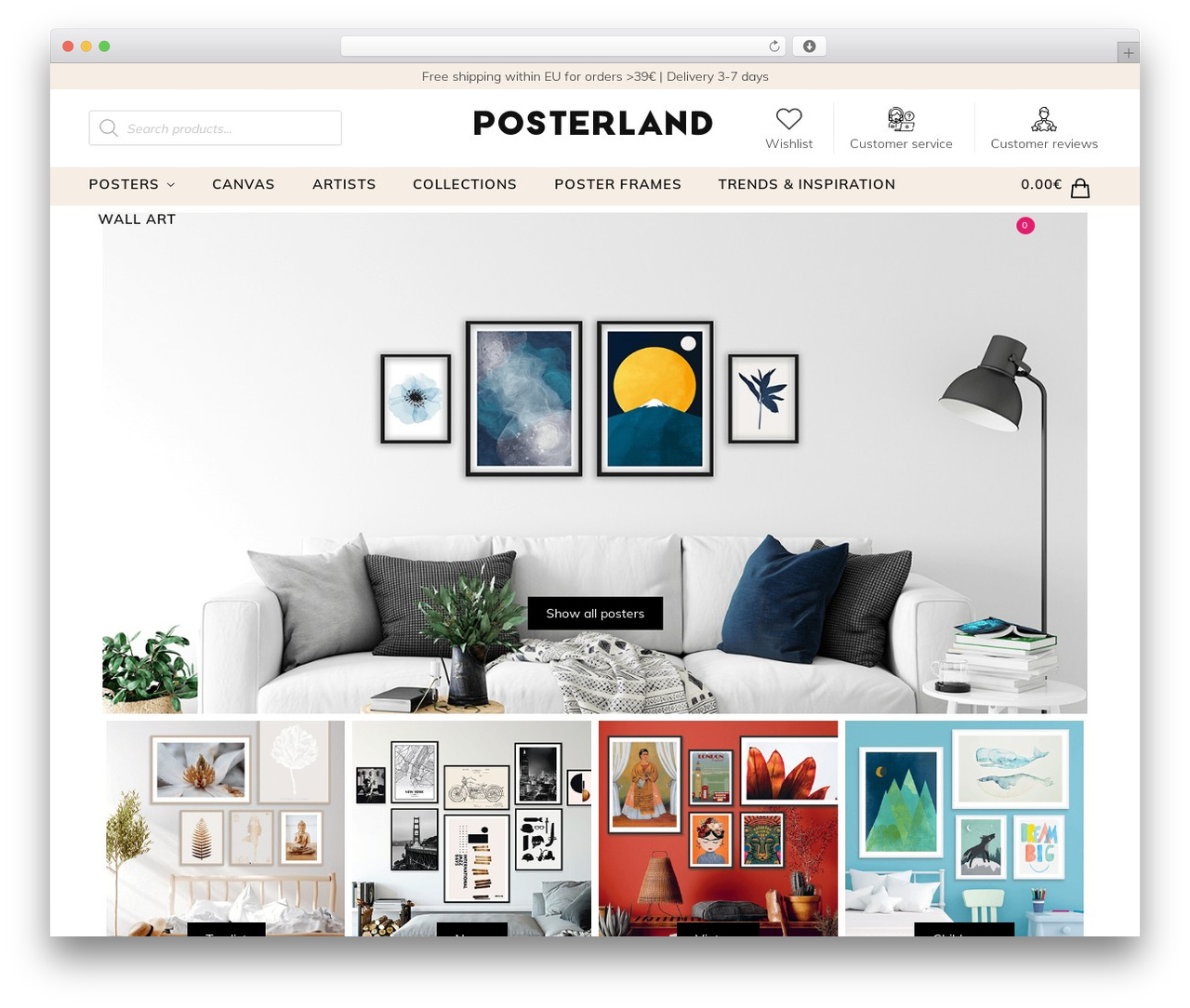 Shoptimizer WordPress ecommerce theme - posterland.shop Shoptimizer WordPress ecommerce theme - posterland.shop