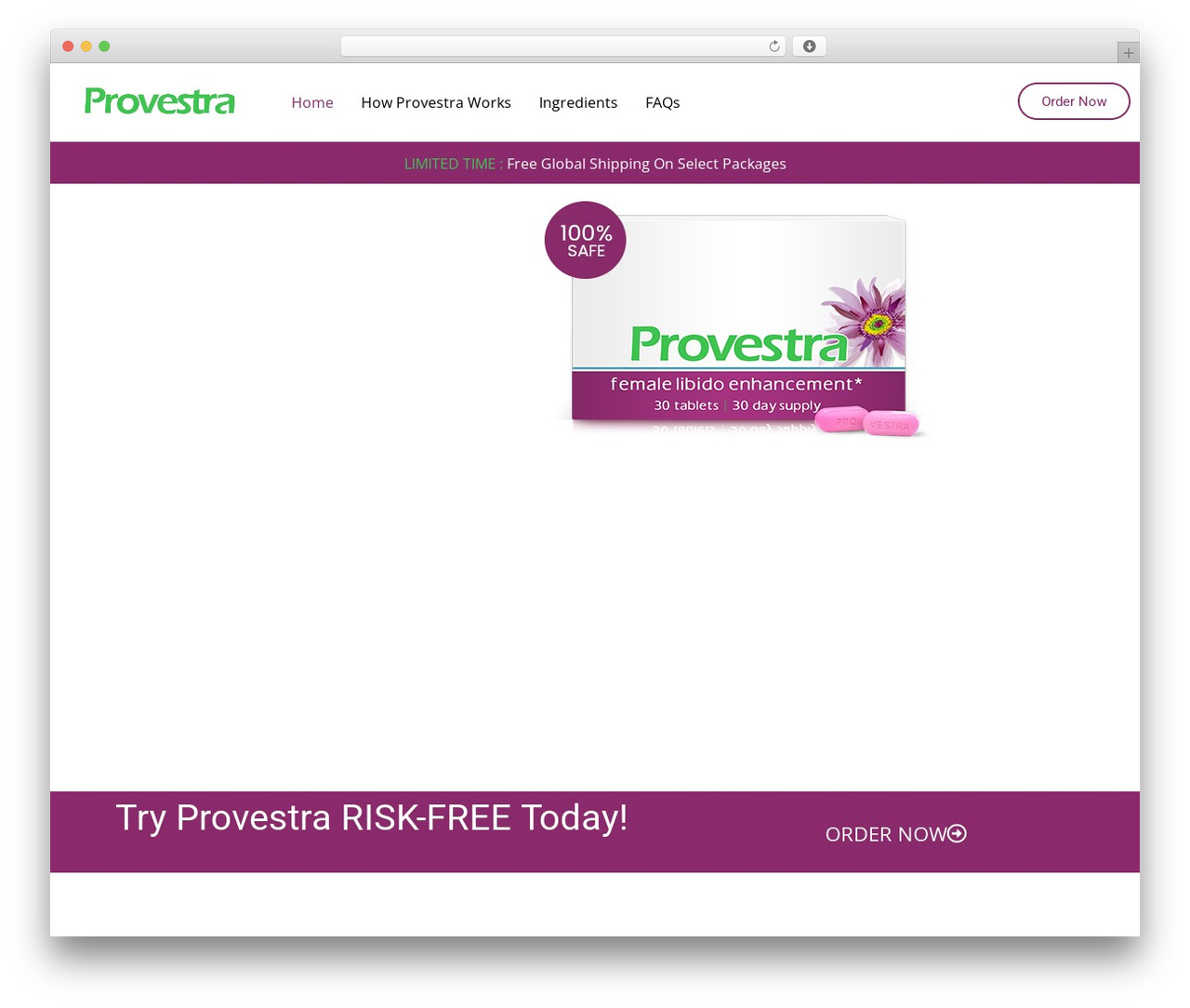 Suxnix WordPress theme - provestrahealth.com
