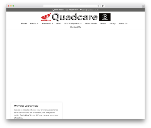 Theme WordPress Divi - quadcare.co.uk