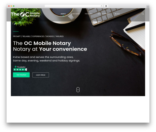 Unit Five Progression WordPress theme - theocmobilenotary.com