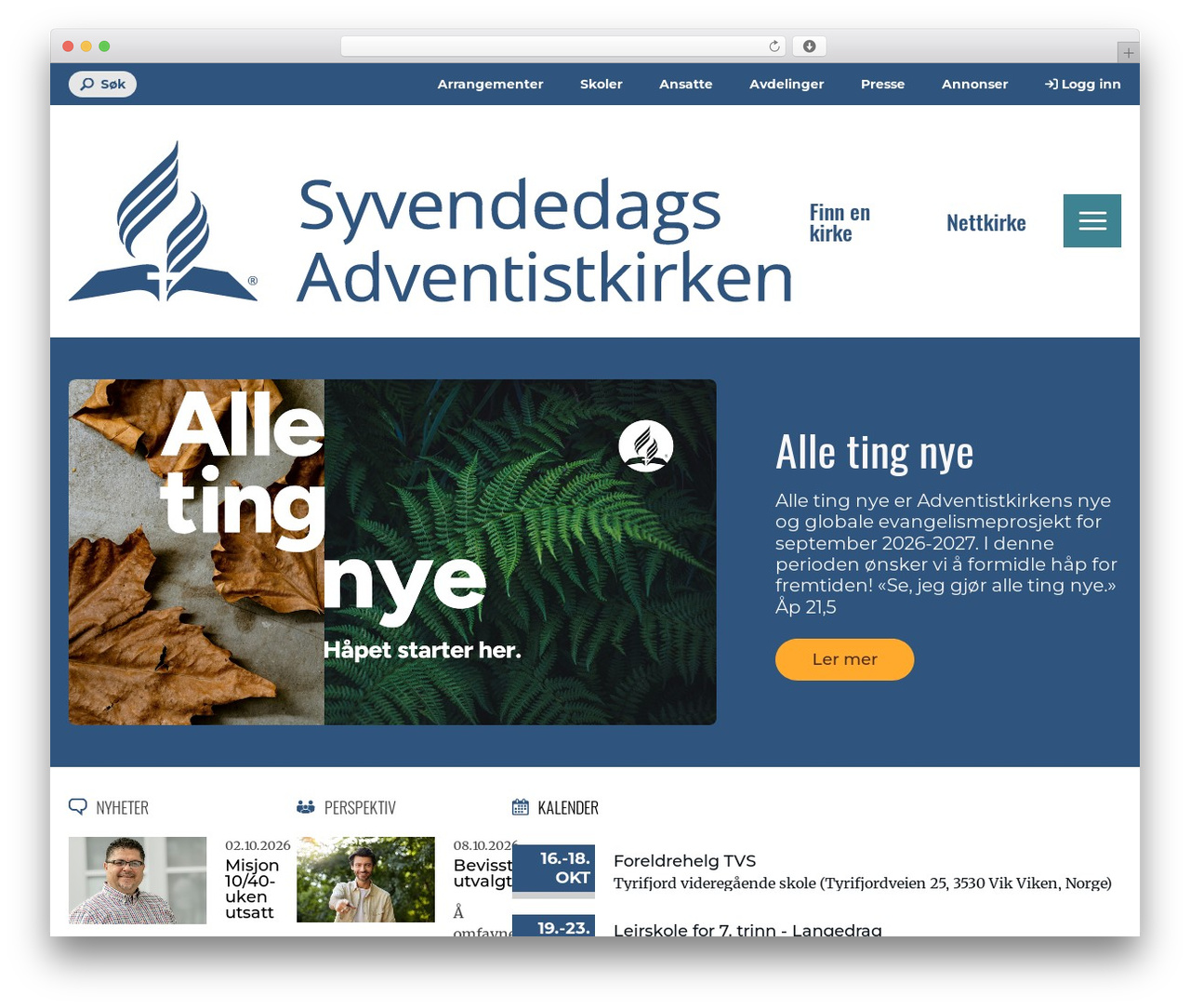 WordPress theme Custom WP Theme - adventist.no WordPress theme Custom WP Theme - adventist.no