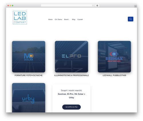 WordPress theme Consultar - ledlabcompany.it