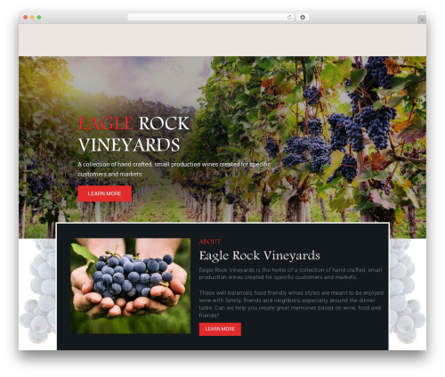 WordPress theme scottocellars - eaglerockvineyards.com