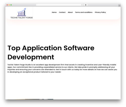 WordPress theme Techy Parent - techietalentforge.com
