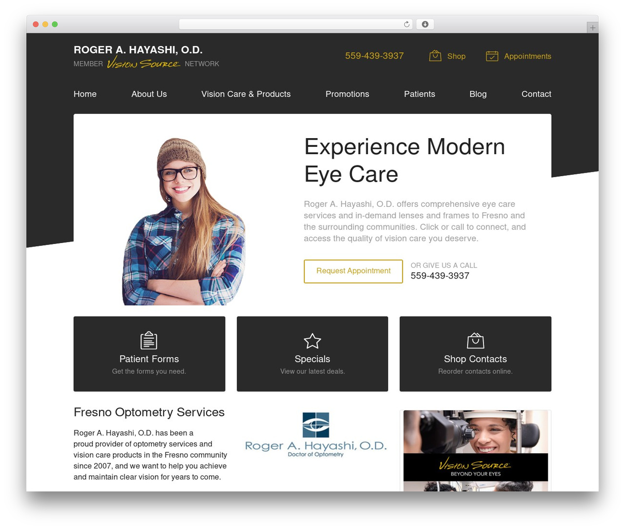 WordPress theme VS Theme #3 - visionsource-northfresno.com