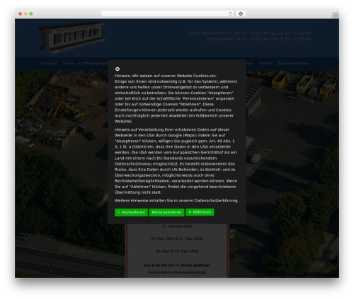 Dsgvo all in one for wp pro WordPress plugin - brelo.de