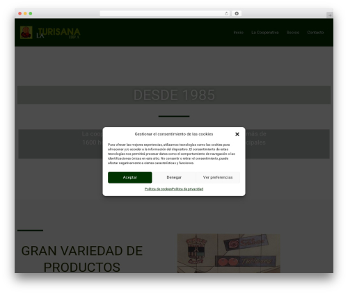 aeuroweb WordPress theme - laturisana.com