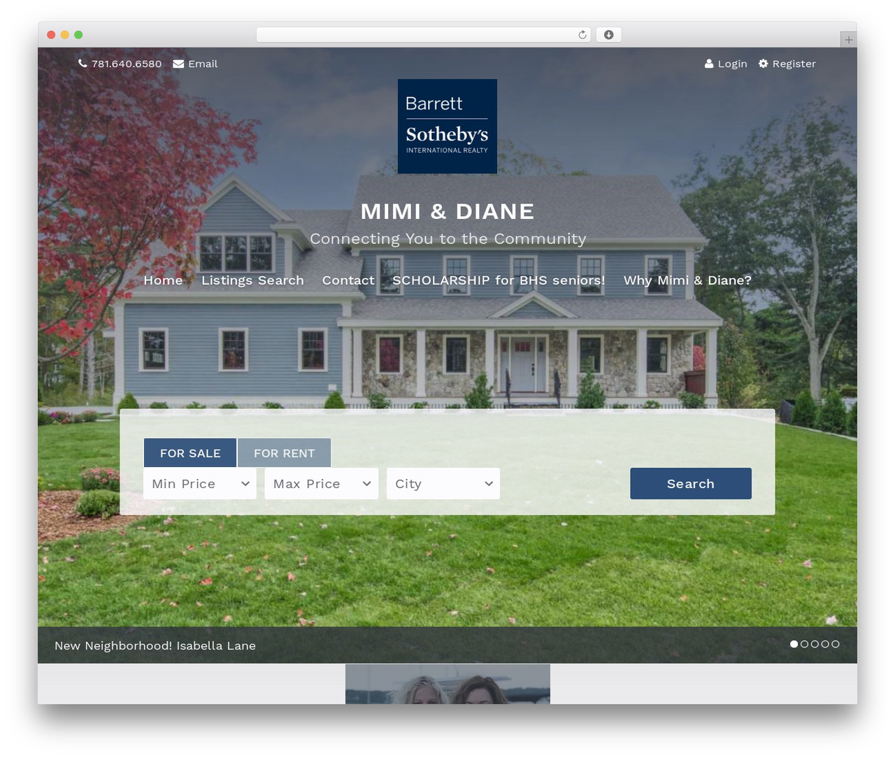 Base WordPress theme - mimidiane.com