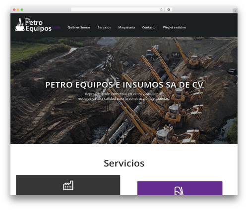 Constructed plugin WordPress plugin - petro-equipos.com