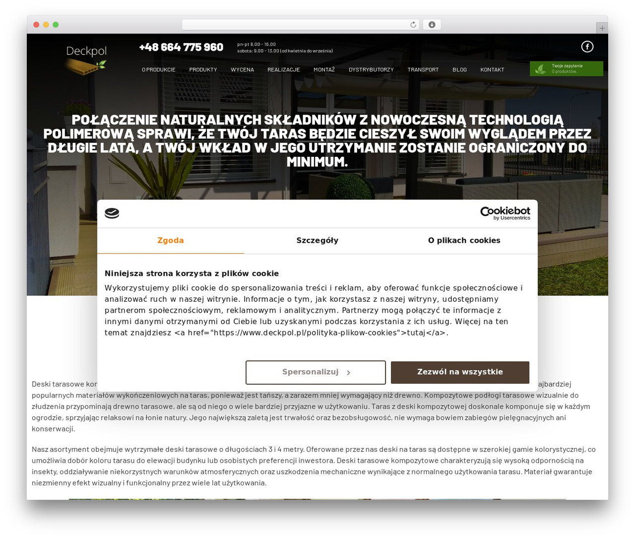 Deckpol WP theme - deckpol.pl Deckpol WP theme - deckpol.pl