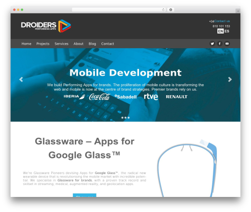 droiderscom WordPress theme - droiders.co