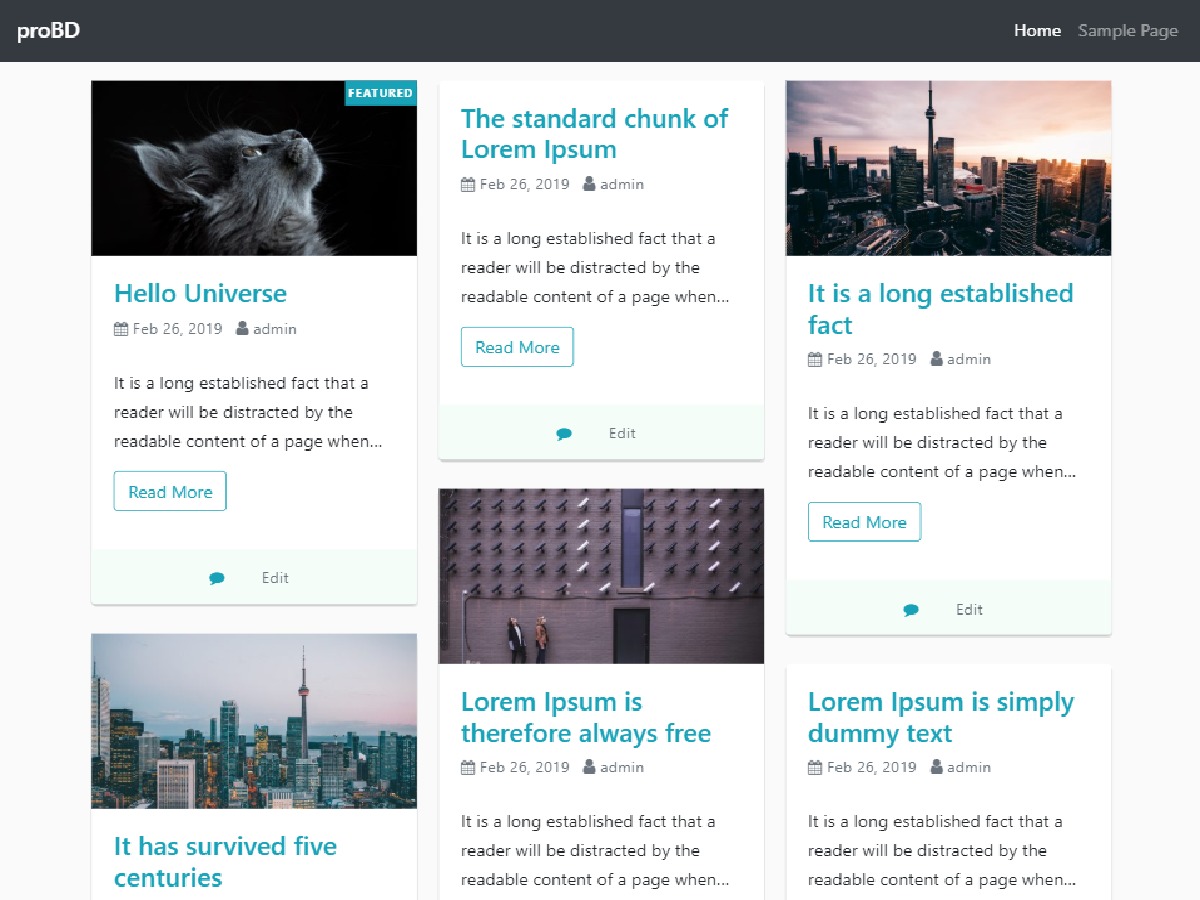 proBD theme WordPress by Keramot UL Islam