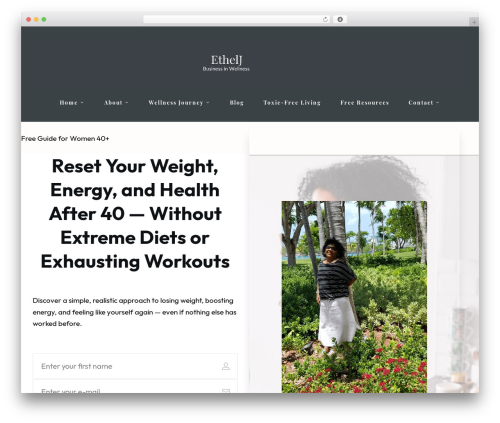 Theme WordPress ThemeBuilder Theme - etheljwbusinessinwellness.com