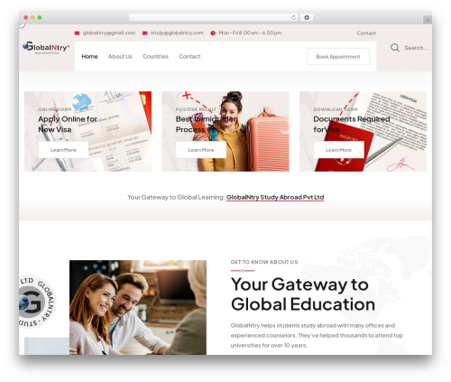 Theme WordPress Treck - globalntry.com
