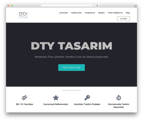 Trydo core WordPress plugin - exhibitiondesignturkey.com