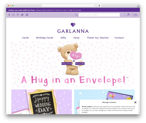 Woopack WordPress plugin - garlanna.com