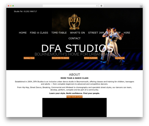 Team (team-showcase) free WordPress plugin - danceforallstudios.com