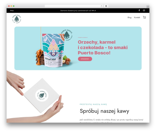 WordPress theme GOYA - www.kongreskawy.pl
