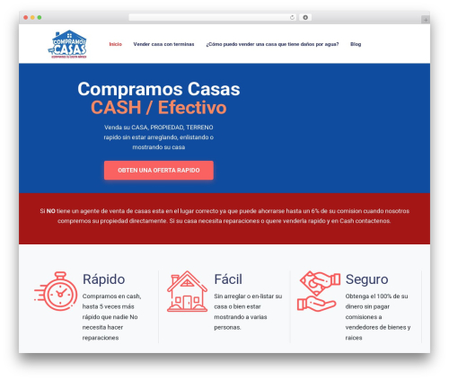 WordPress theme Margin - compramoscasasusa.com