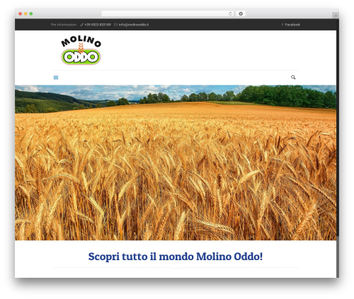 WordPress website theme MolinoOddo - molinooddo.it