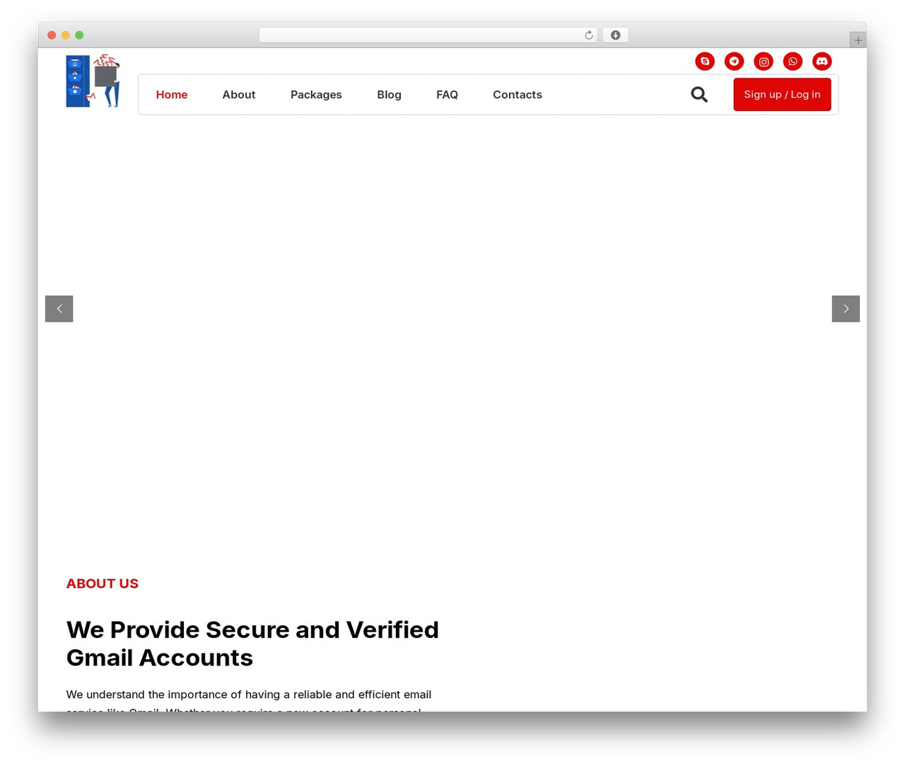 Zephyr WordPress theme - hypergmail.com