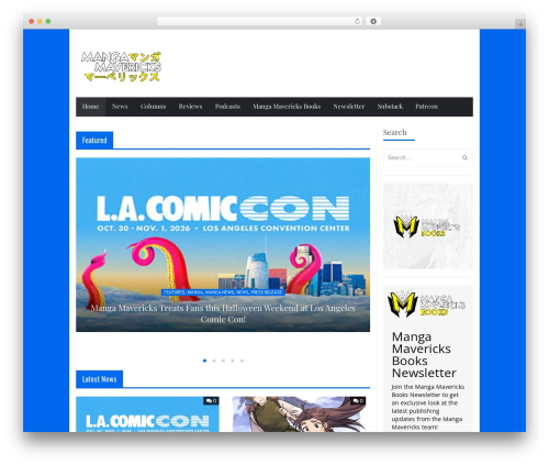 Advance search form WordPress plugin - mangamavericks.com