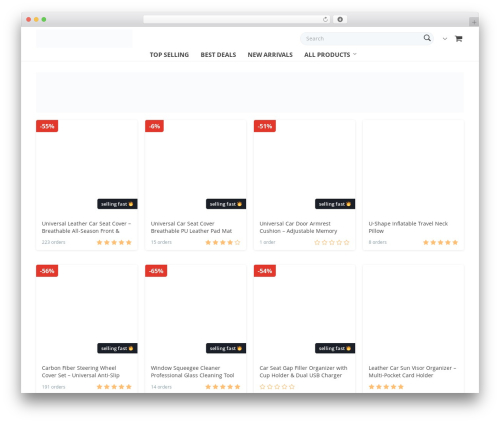 Andy fashion WordPress theme - carlacart.com