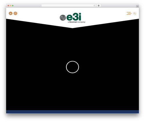 Best WordPress theme e3i Engineers - e3i-inc.com