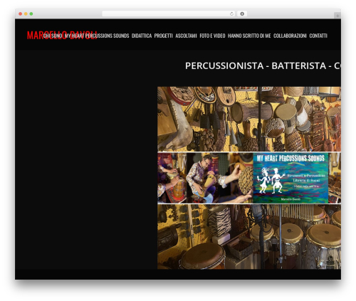 Bridge theme WordPress - marcellodavoli.it