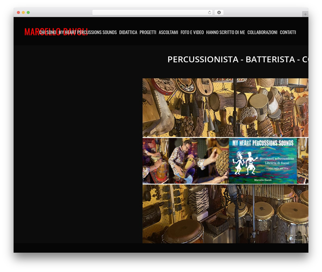 Bridge theme WordPress - marcellodavoli.it