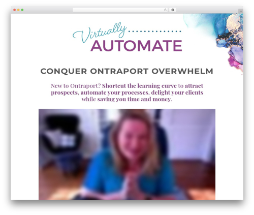 Divi theme WordPress - virtuallyautomate.com