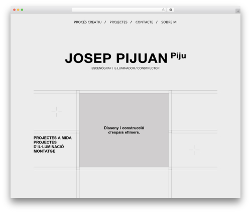 Divi theme WordPress - joseppijuan.com