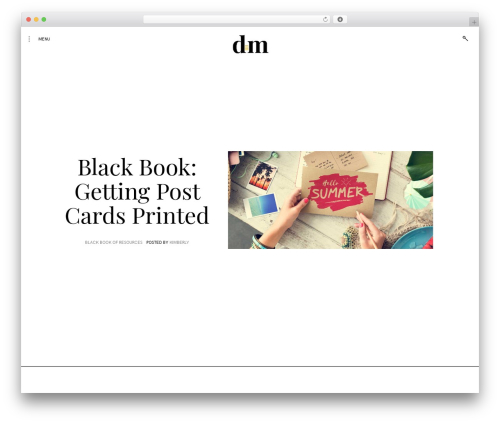 Dwell WordPress theme - dancemarketer.com Dwell WordPress theme - dancemarketer.com