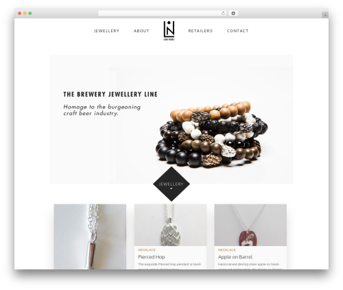 ecstatic theme WordPress theme - lunanegra.ca